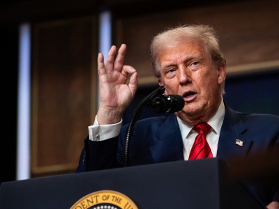 Trump mówi o cłach. 