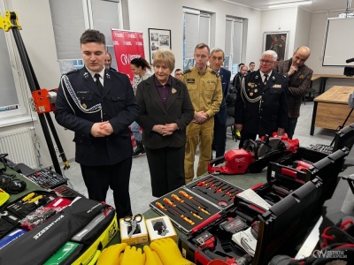Strażacy otrzymali sporo sprzętu. Będzie bezpieczniej