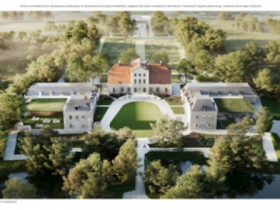 Plany rewitalizacji pałacu Zamoyskich w Bieżuniu i jego adaptacji na Muzeum Konstytucji