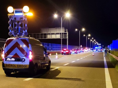 Zderzenie dwóch ciężarówek na ekspresówce. Trasa S17 do Lublina zablokowana