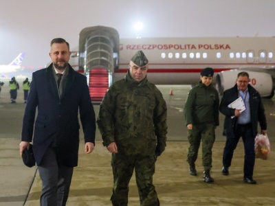 ​Kosiniak-Kamysz i Rutte w Ramstein. 