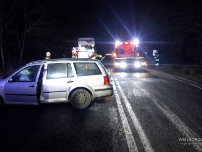 PILNE: Wypadek na DK24 w Luboszu. Droga zablokowana