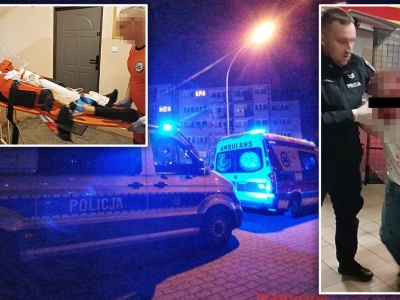 Rzucił się na ratowników z nożami. Jeden z nich nie przeżył. Wpłynęła kluczowa opinia w sprawie Adama Cz.