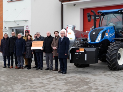 Nowy sprzęt ratowniczy dla gminy Radgoszcz w ramach 100% dofinansowania