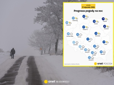 Zima dziś mocno zaatakuje. W tych regionach ściśnie srogi mróz i sypnie śniegiem