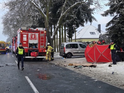 Nie żyje matka i 4-letnie dziecko. Śledztwo w sprawie wypadku drogowego w miejscowości Studźce