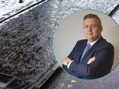 Upadek na śliskim chodniku. W tych sytuacjach otrzymasz odszkodowanie, ekspert wskazuje od kogo należą się pieniądze