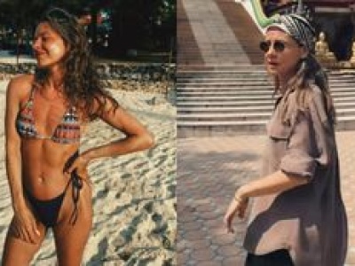 Opalona Anna Karwan w etnicznym bikini pozdrawia z Tajlandii (ZDJĘCIA)