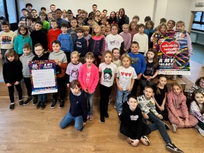 Korczakowska Szkoła Marzeń oraz Korczakowskie Liceum Ogólnokształcące w Katowicach wsparły WOŚP