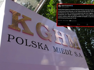 Ależ oni się żrą! Ostry konflikt o stołki w spółkach Skarbu Państwa. Tym razem trzęsienie ziemi w miedziowym gigancie