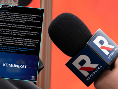 Polska Policja odpowiada TV Republice. 