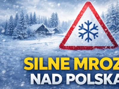 Ekstremalne zimno nad Polską: IMGW ostrzega przed silnymi mrozami