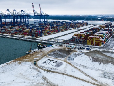 Zakończył się kolejny etap prac przy budowie terminalu T5 w Gdańsku