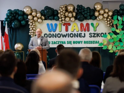 Zakończył się pierwszy etap remontu szkoły w Lanckoronie. Inwestycja łączy historię z nowoczesnością