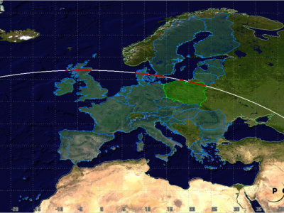 Potężny obiekt wszedł w atmosferę nad Europą. POLSA wydała komunikat