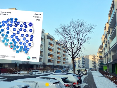 W tym regionie temperatura spadła do -19 st. C. Kulminacja mroźnej pogody dopiero przed nami