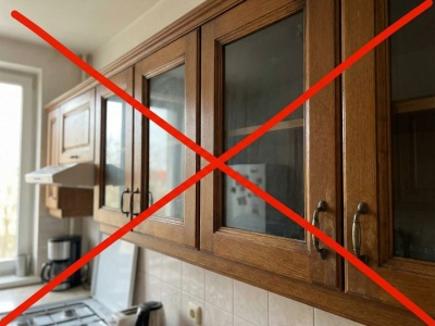 Żegnajcie wiszące szafki w kuchni. Pozbywają się ich masowo. Nowy trend nadchodzi