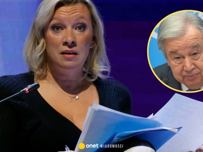 Maria Zacharowa krytykuje sekretarza generalnego ONZ. Wspomniała też o Polsce
