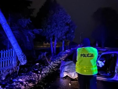 Miał nigdy nie wsiąść za kółko, a odciął prąd mieszkańcom wsi. Pijany 31-latek w rękach policji