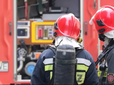 Pożar w świetlicy w Mikołajowicach. Zapalił się gaz