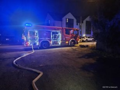 Pożar kamienicy w Gliwicach. Strażacy zwrócili się z apelem