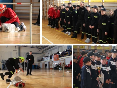 III Halowe Zawody Młodzieżowych Drużyn Pożarniczych Powiatu Wysokomazowieckiego za nami!