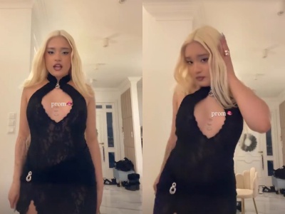 Sara James pojawiła się na studniówce w blondzie. Lawina komentarzy