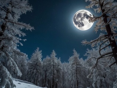 Spójrz dzisiaj w niebo! Śnieżny Księżyc rozświetli Polskę