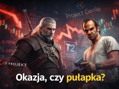 Dlaczego kurs CD Projekt i producenta GTA 6 runął? AI od Google miesza na rynku! Okazja, czy pułapka?