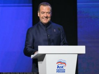 Miedwiediew pytany o Zełenskiego. Zacytował Bułhakowa