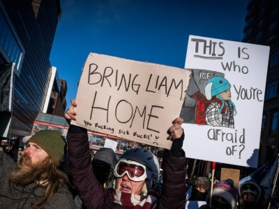 Pięciolatek zatrzymany przez ICE wrócił do domu. 