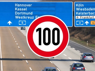 Niemcy będą musiały wprowadzić ograniczenie prędkości do 100 km/h