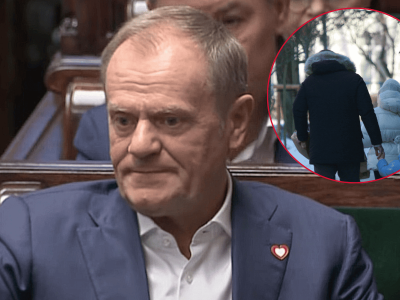 Przyłapaliśmy Donalda Tuska i Kasię Tusk. On w czapce z daszkiem, a ona, aż trudno uwierzyć