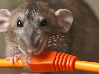 Zbankrutowali przez smaczne kable. Operator upada przez plagę szczurów