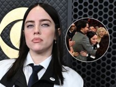 Billie Eilish pokazała się z nowym wybrankiem na Grammy. Przytulali się jak nastolatkowie (ZDJĘCIA)