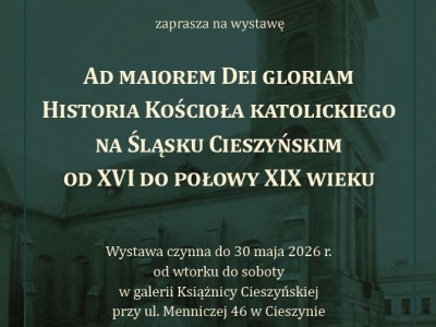 Historia Kościoła katolickiego na Śląsku Cieszyńskim. Nowa wystawa Książnicy Cieszyńskiej