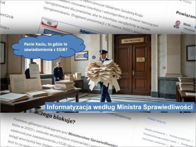 Kto i dlaczego blokuje elektroniczną komunikację między EGiB a eKW