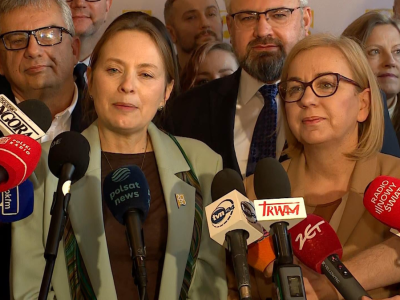 Pierwsze oficjalne wystąpienie nowej szefowej Polski 2050. Ogłosiła decyzje