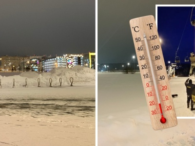 Ekstremalna zima w Moskwie. Polka: 