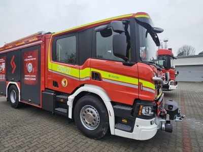 Nowa miejska Scania dla JRG CS PSP w Częstochowie