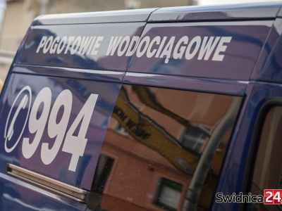 Awaria wodociągu w Świdnicy