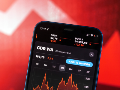 Akcje CD Projekt tanieją. Rekord nie padnie przez Google i AI