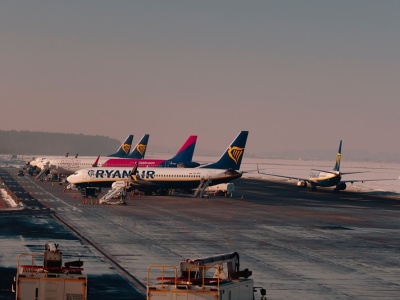 Modlin idzie na rekord. 96-proc. wzrost ruchu w styczniu