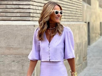 Nie błękit, brąz ani bordo. Wiosną 2026 będziemy nosić digital lavender