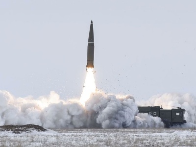 Rosyjski pocisk balistyczny uderzył znad Białorusi?