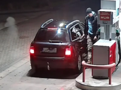 Na katowickiej stacji benzynowej nielegalnie posłużył się tablicami rejestracyjnymi z Sosnowca. Szuka go policja
