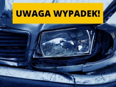 Biczyce Dolne: Samochód uderzył w bariery energochłonne. 2 osoby pod wpływem alkoholu