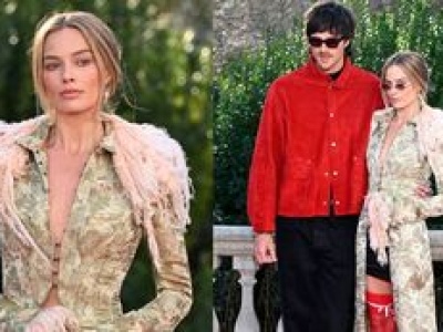 Margot Robbie w czerwonych pończochach zachwyca na kolejnej sesji zdjęciowej promującej 