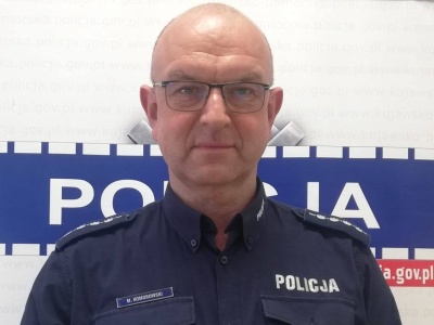 Dzielnicowy z Wąbrzeźna ocalił życie bezdomnemu. To kolejna osoba, którą uratował