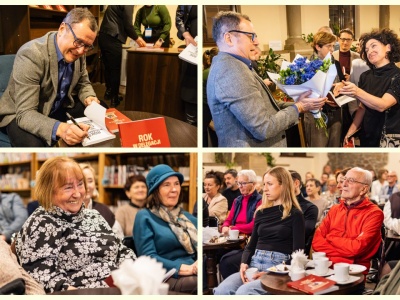,,Rok w delegacji” trzydzieści lat później. Sala pękała w szwach na premierze książki red. Wojciecha Molendowicza